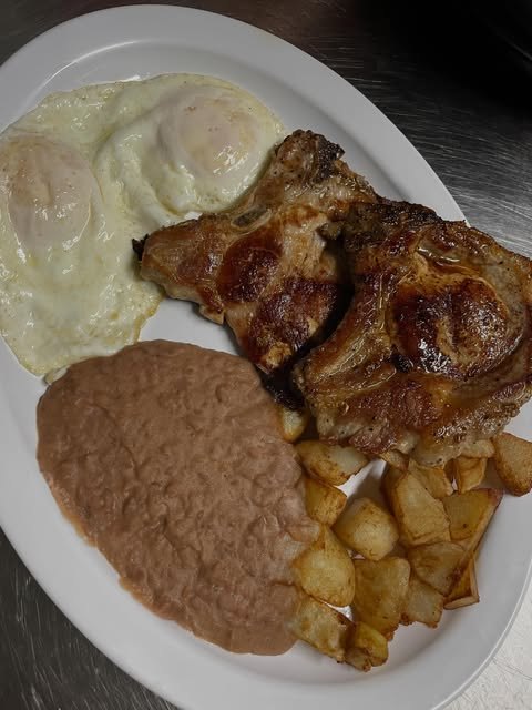 Steak fajita plate
